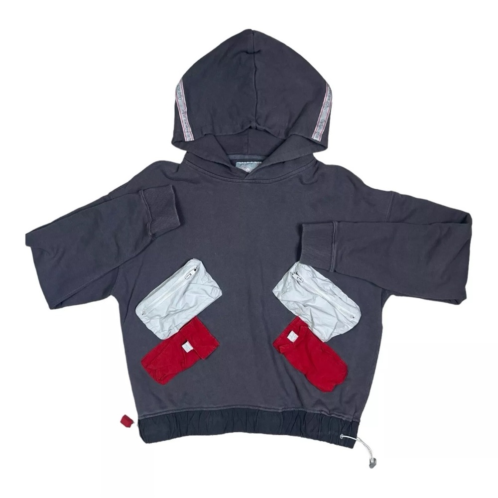 C2H4 Utility Zippered Pocket Hoodie Medium Gray Certilogo 2018 System On Carbon